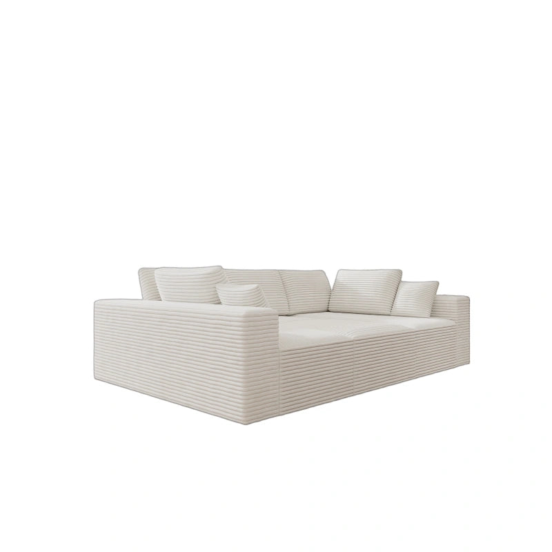 Flexo Corduroy Modular Sectional Pit Sofa