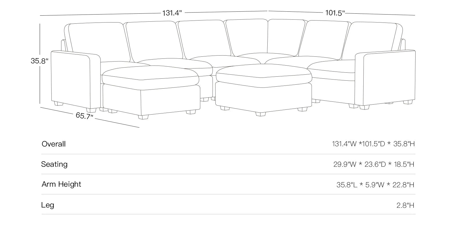 Sofinity Room Set