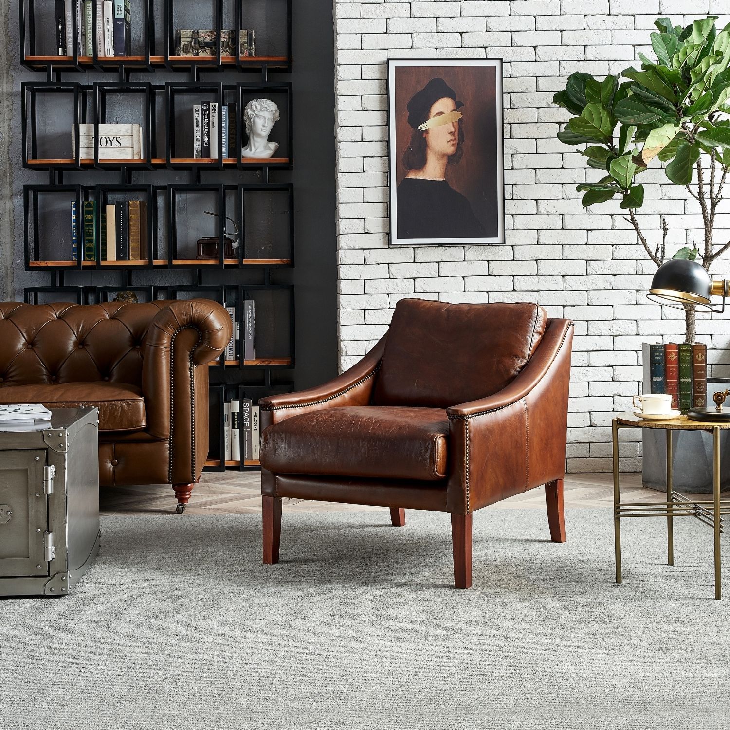 Adze Chair Accent Chair Foundry