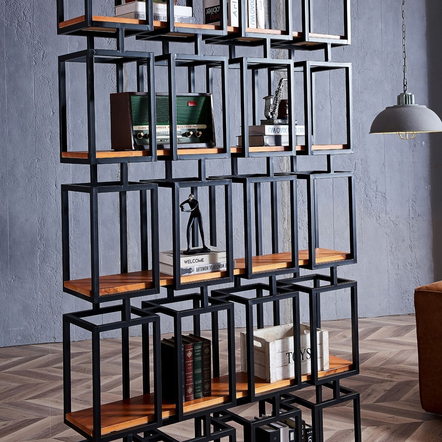 Balustur Bookcase Storage Foundry