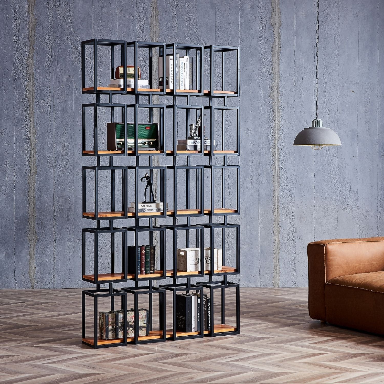 Balustur Bookcase Storage Foundry