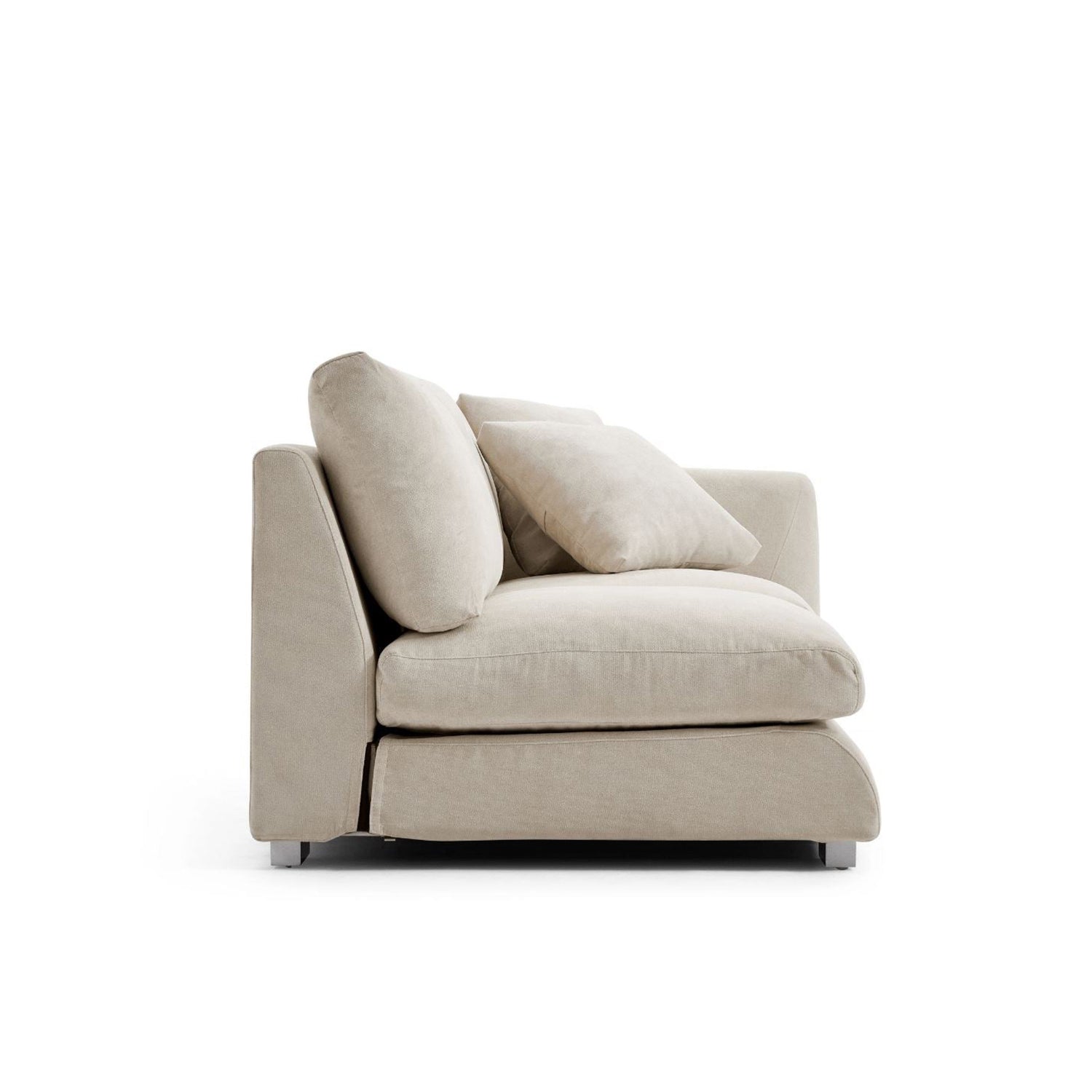 Feathers Side Sofa - 70 Inches