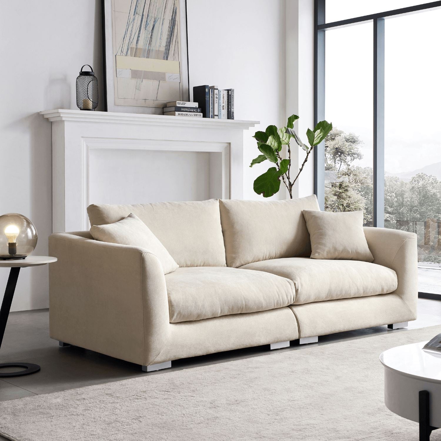 Feathers Washable Couch Sectional (3-6 Seater)
