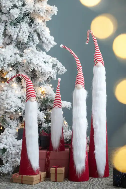 Christmas Decor Cone Gnome-Set of 4