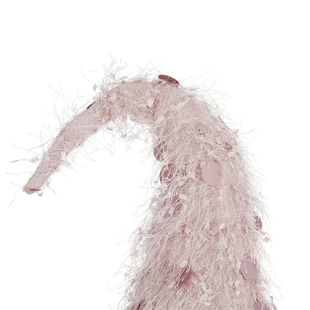 Christmas Fabric Pink Gnome Decor