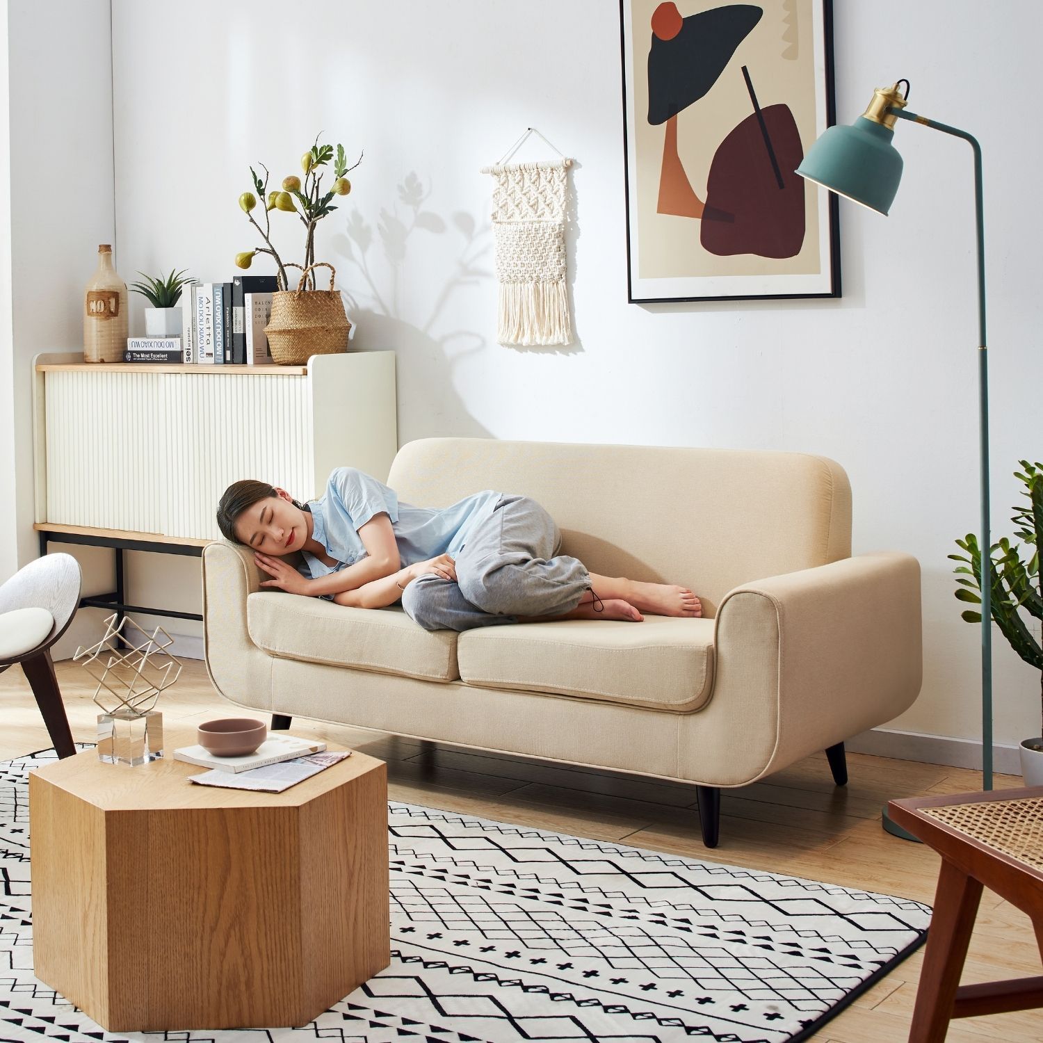 Valoren Loveseat Sofa Valyou Furniture