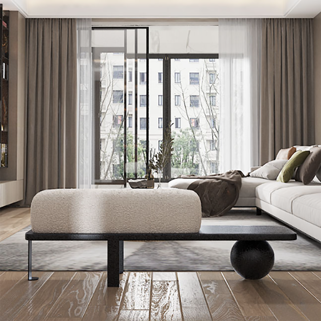 Osaka Bench, Bench, Valyōu Furniture | Valyou Furniture