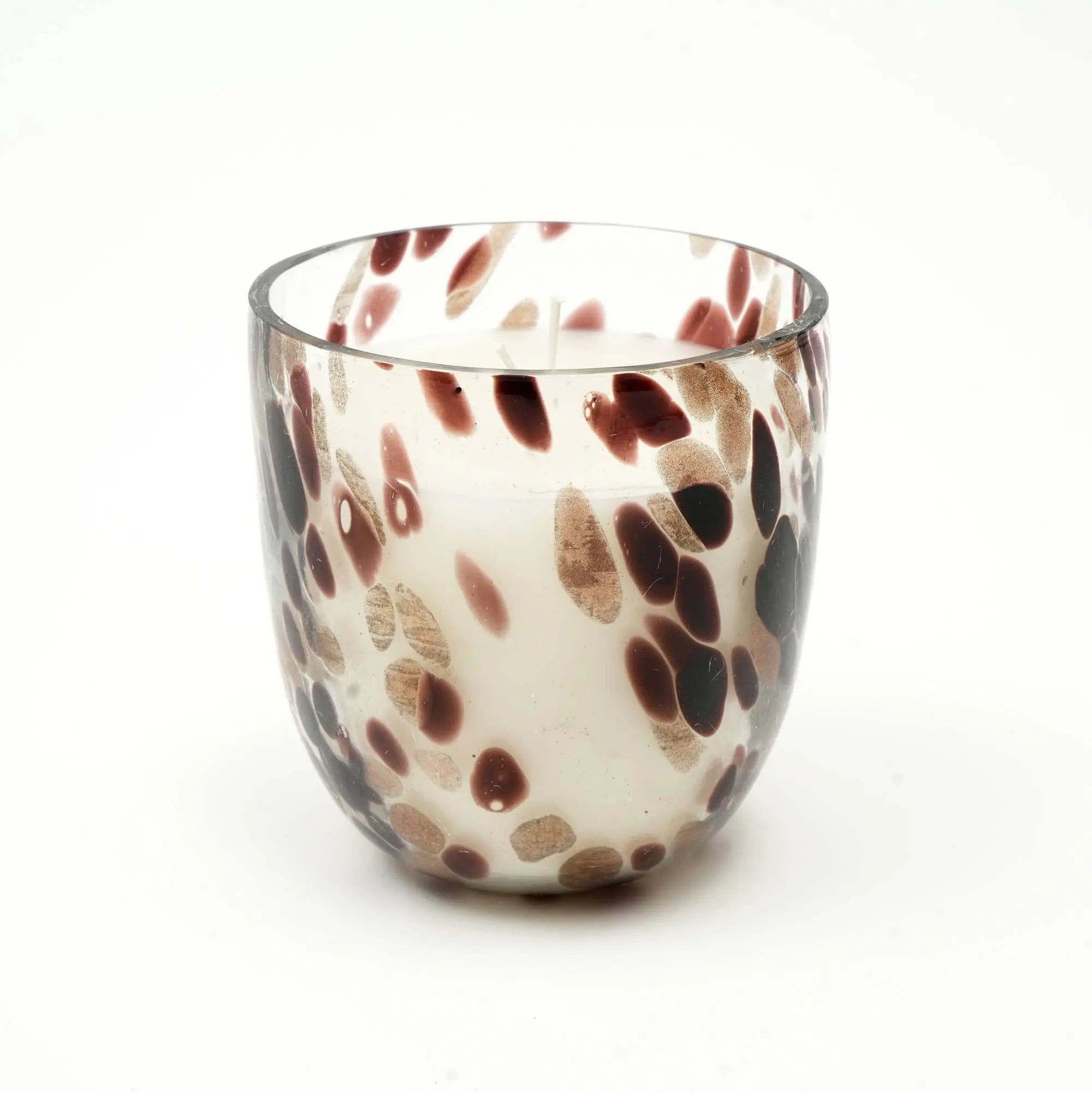 Ethereal Splutter Glass Scented Wax Candle