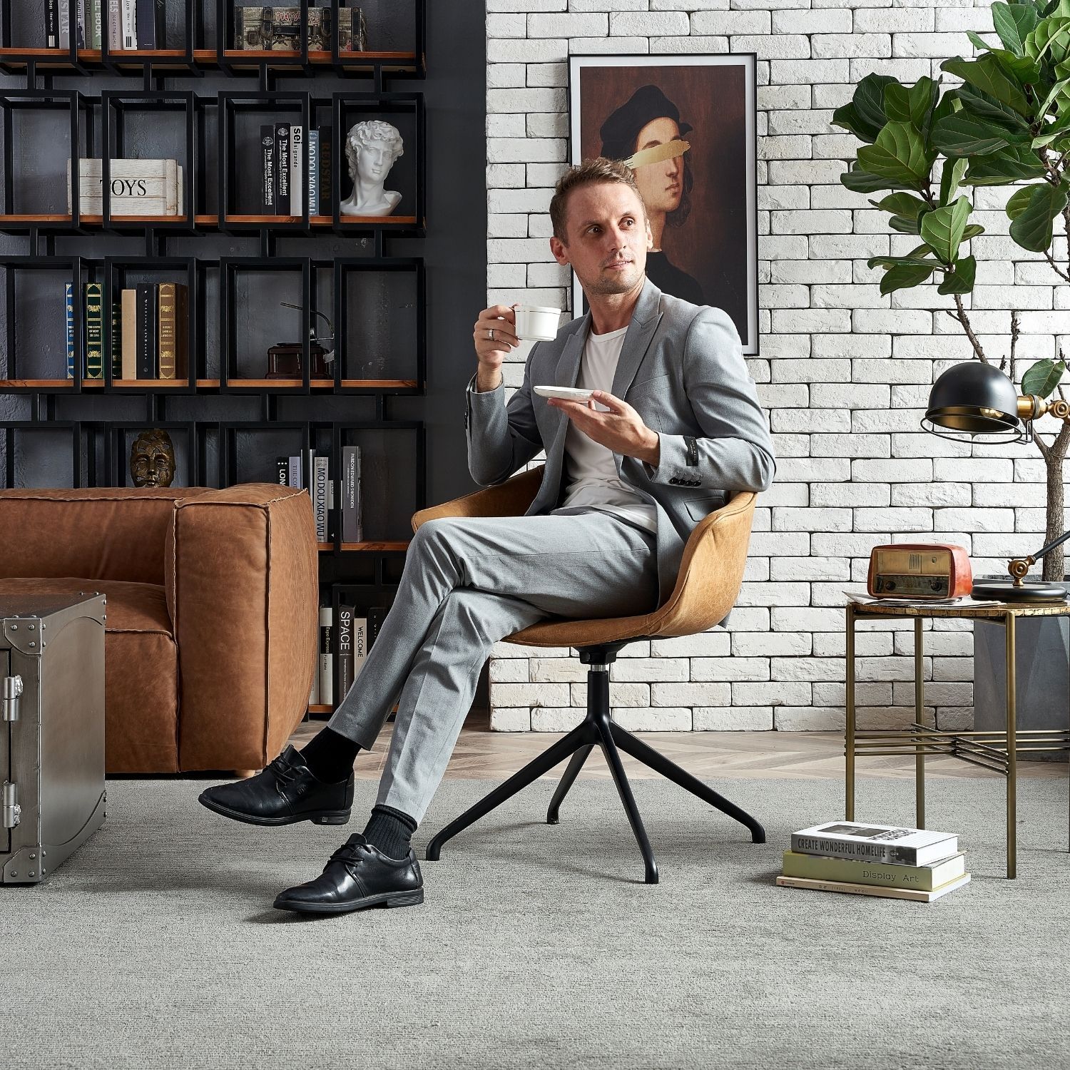 Fau Chair Accent Chair Foundry