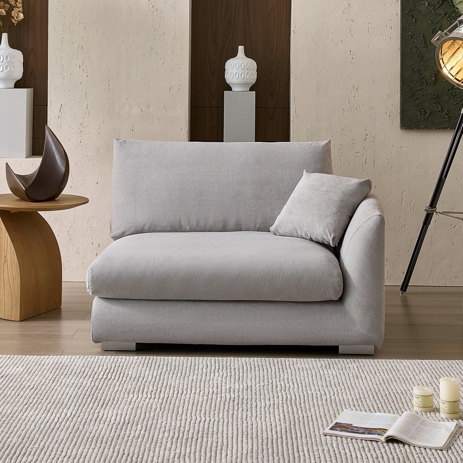 Feathers Side Sofa