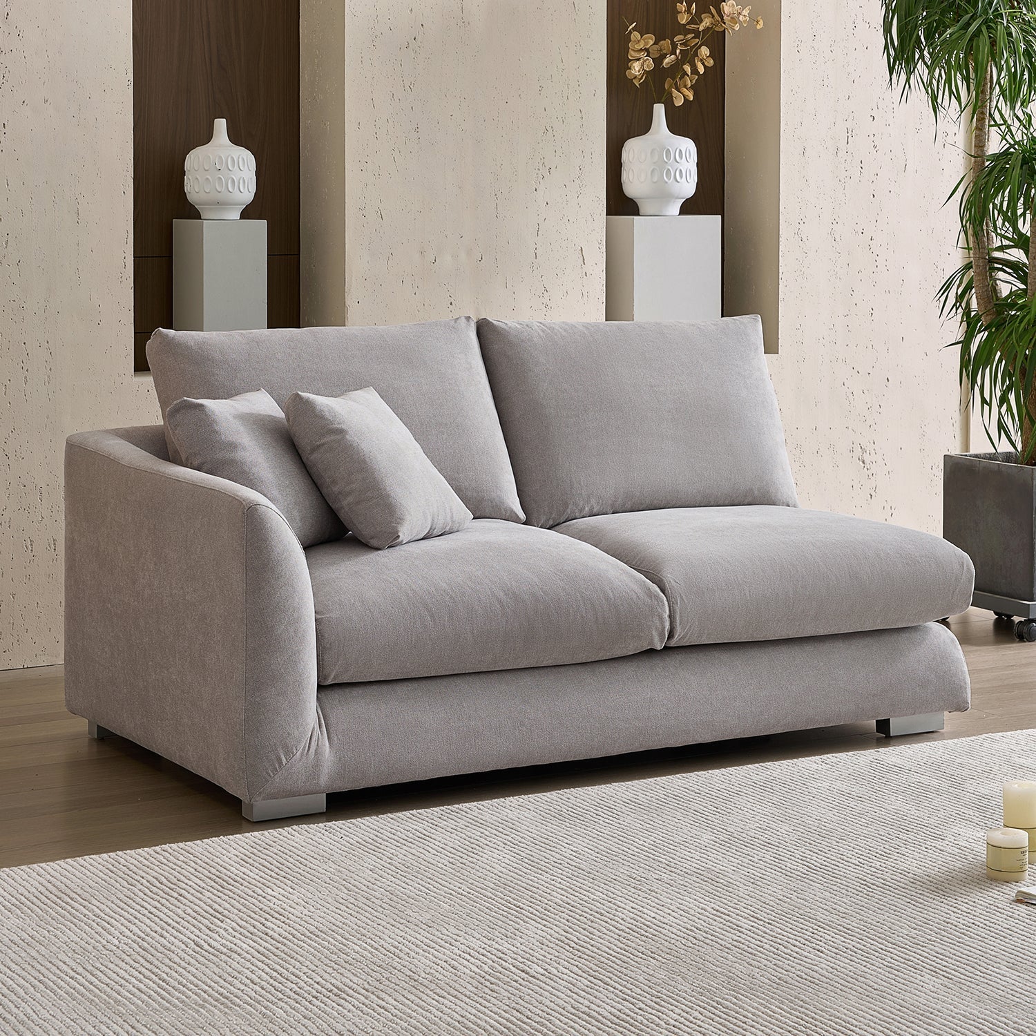 Feathers Side Sofa