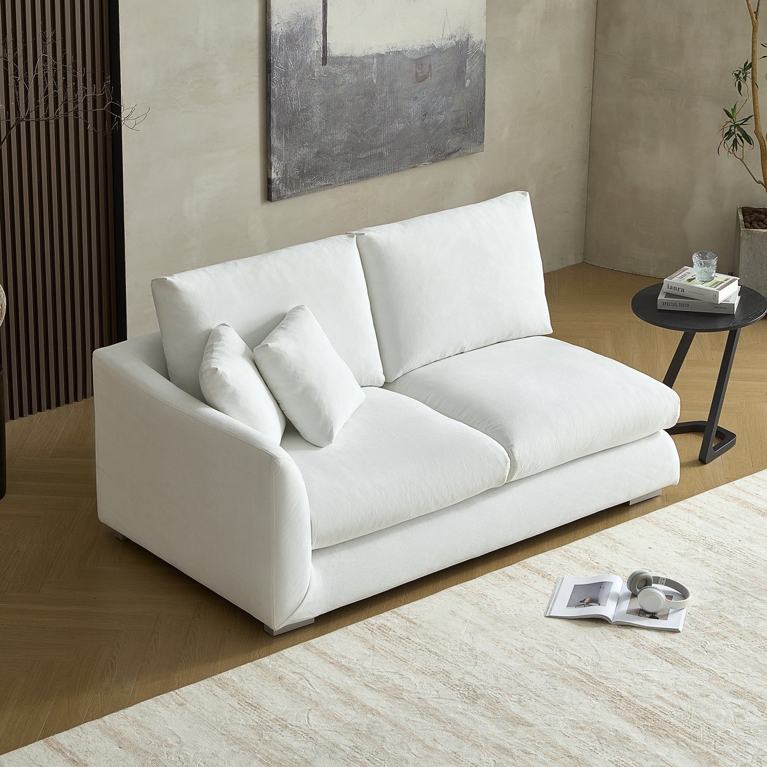 Feathers Side Sofa