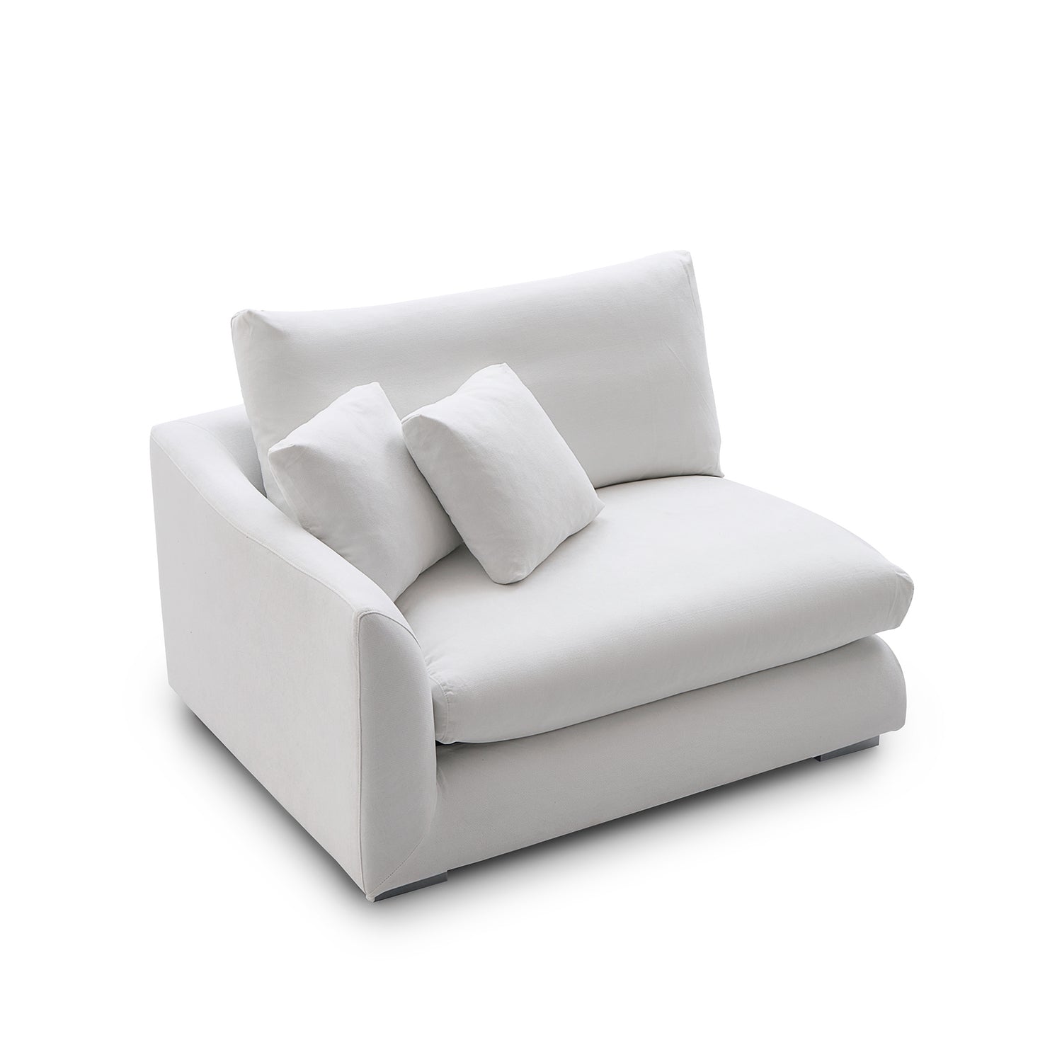 Feathers Side Sofa - 70 Inches