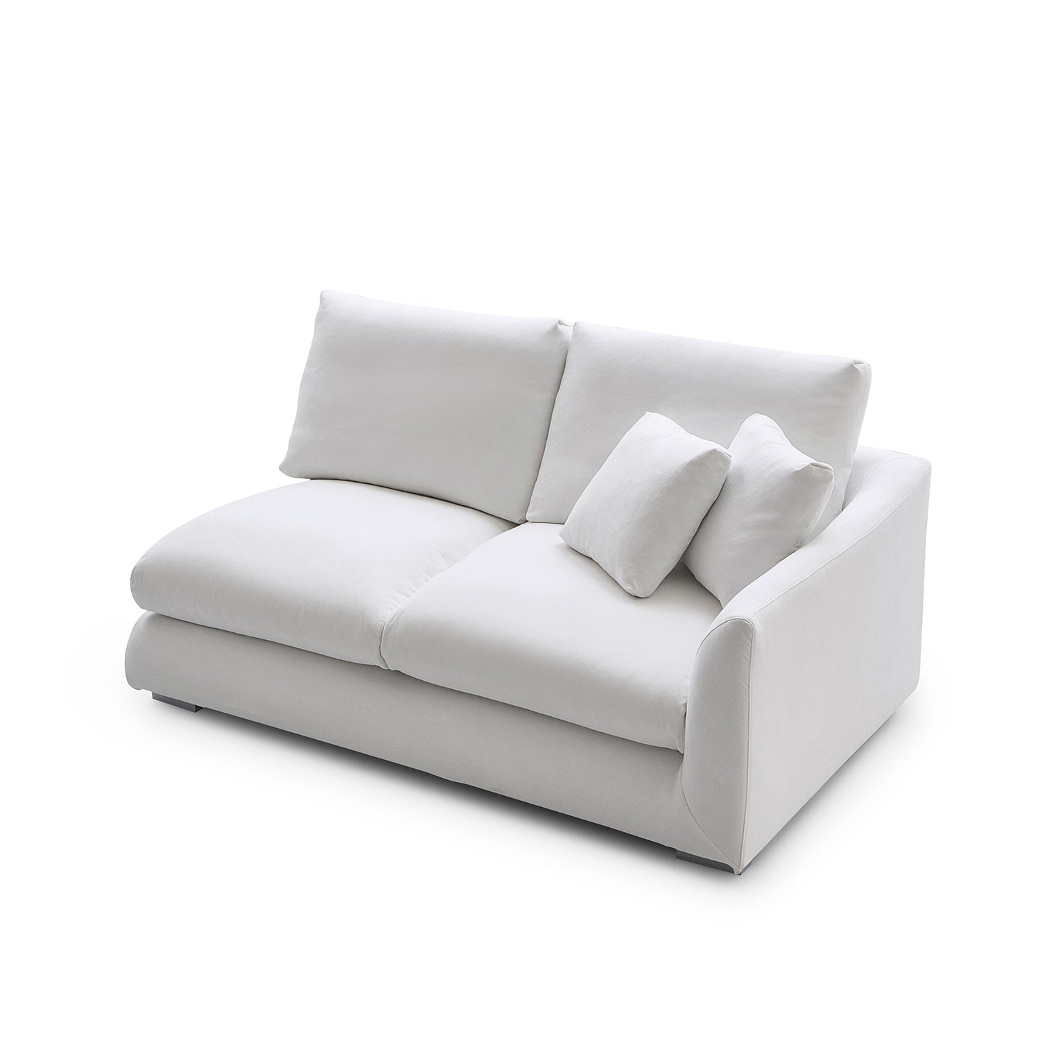 Feathers Side Sofa - 70 Inches