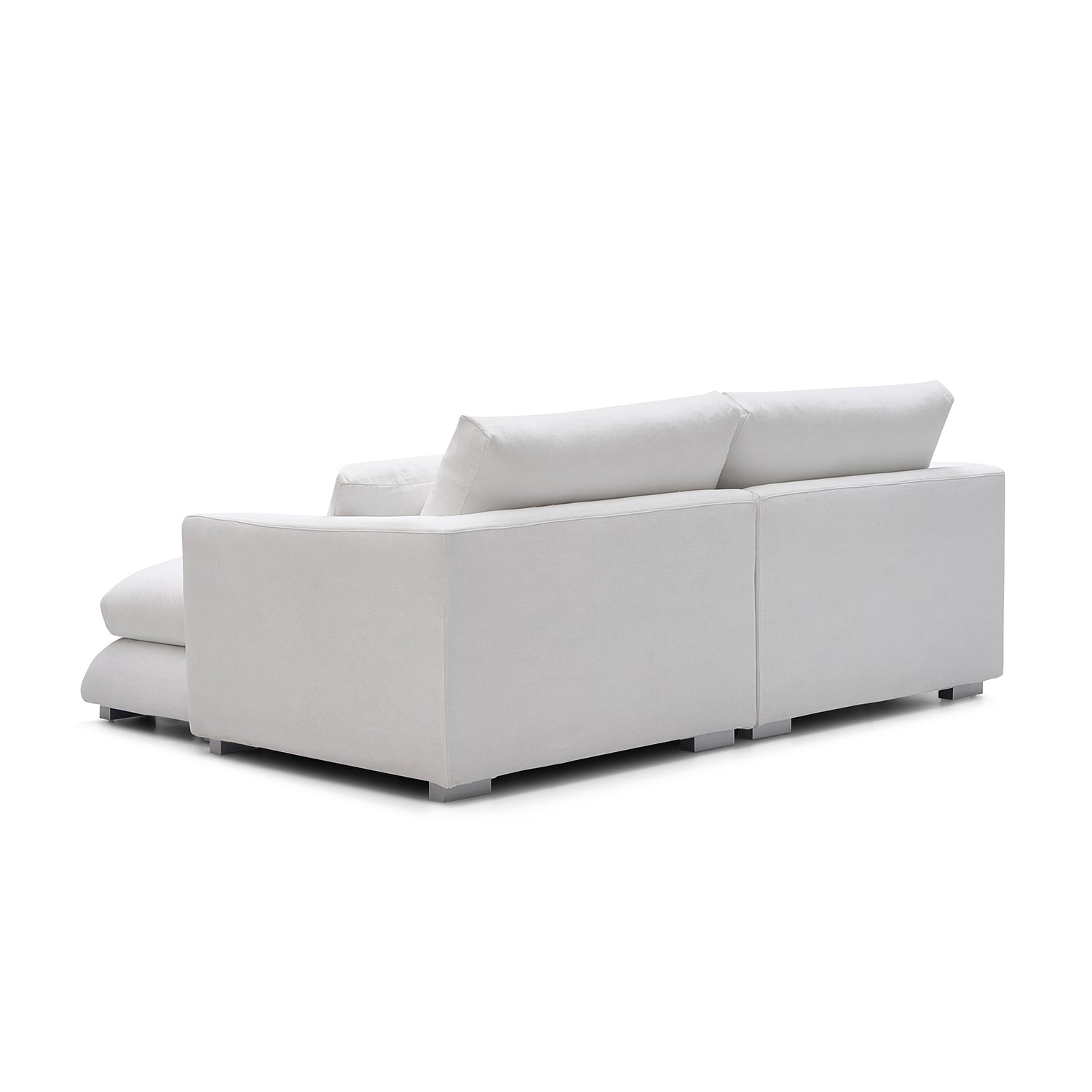 Feathers Sofa with Ottoman 84-103 Inches