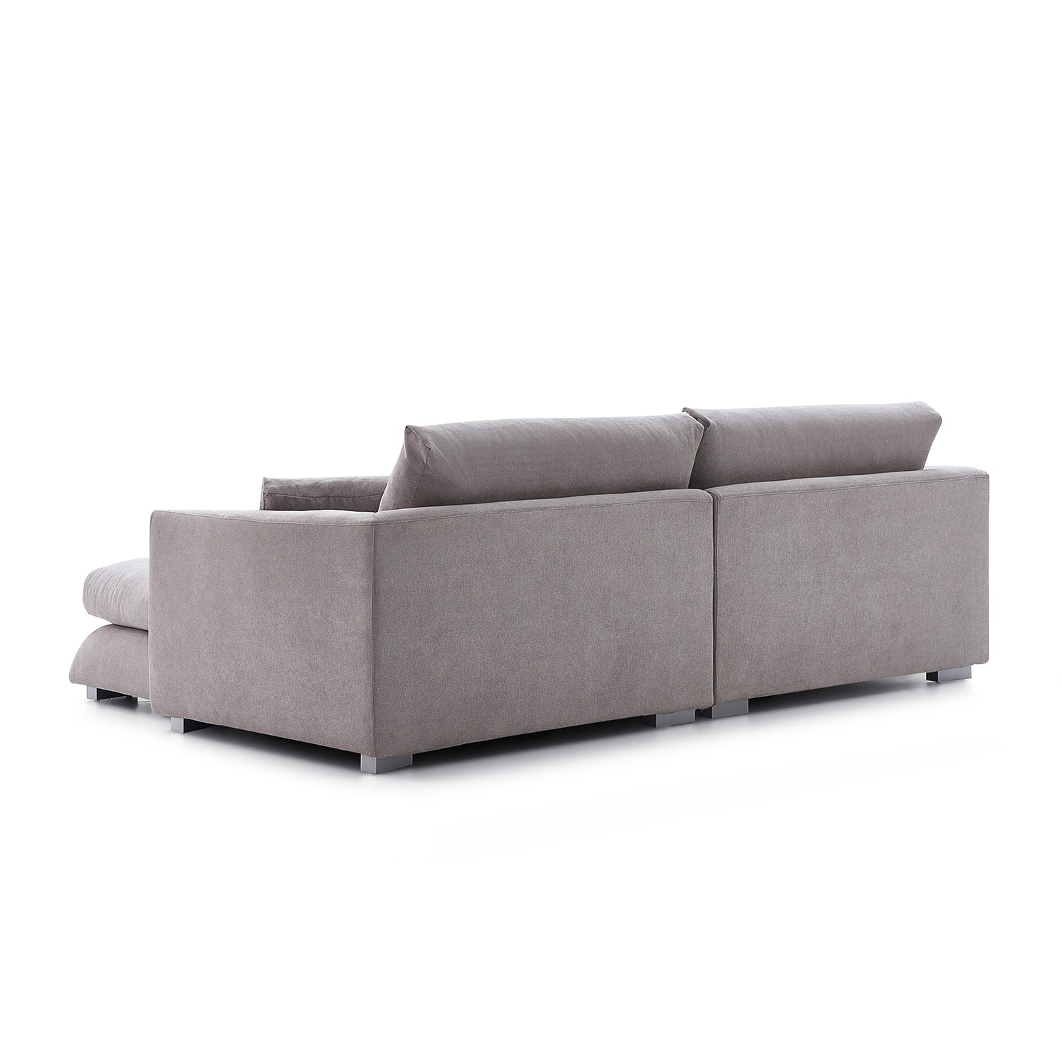 Feathers Sofa with Ottoman 84-103 Inches