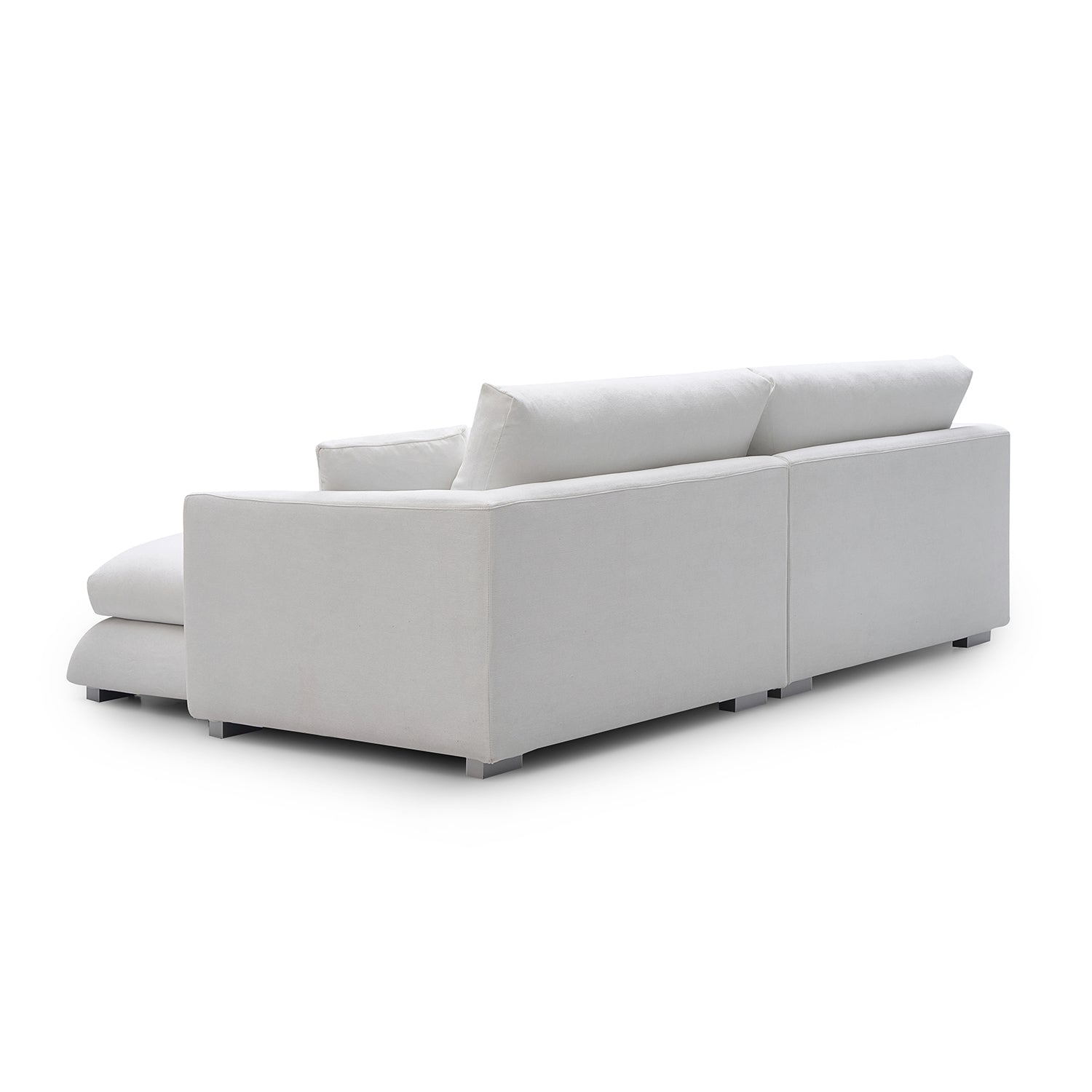 Feathers Sofa with Ottoman 84-103 Inches