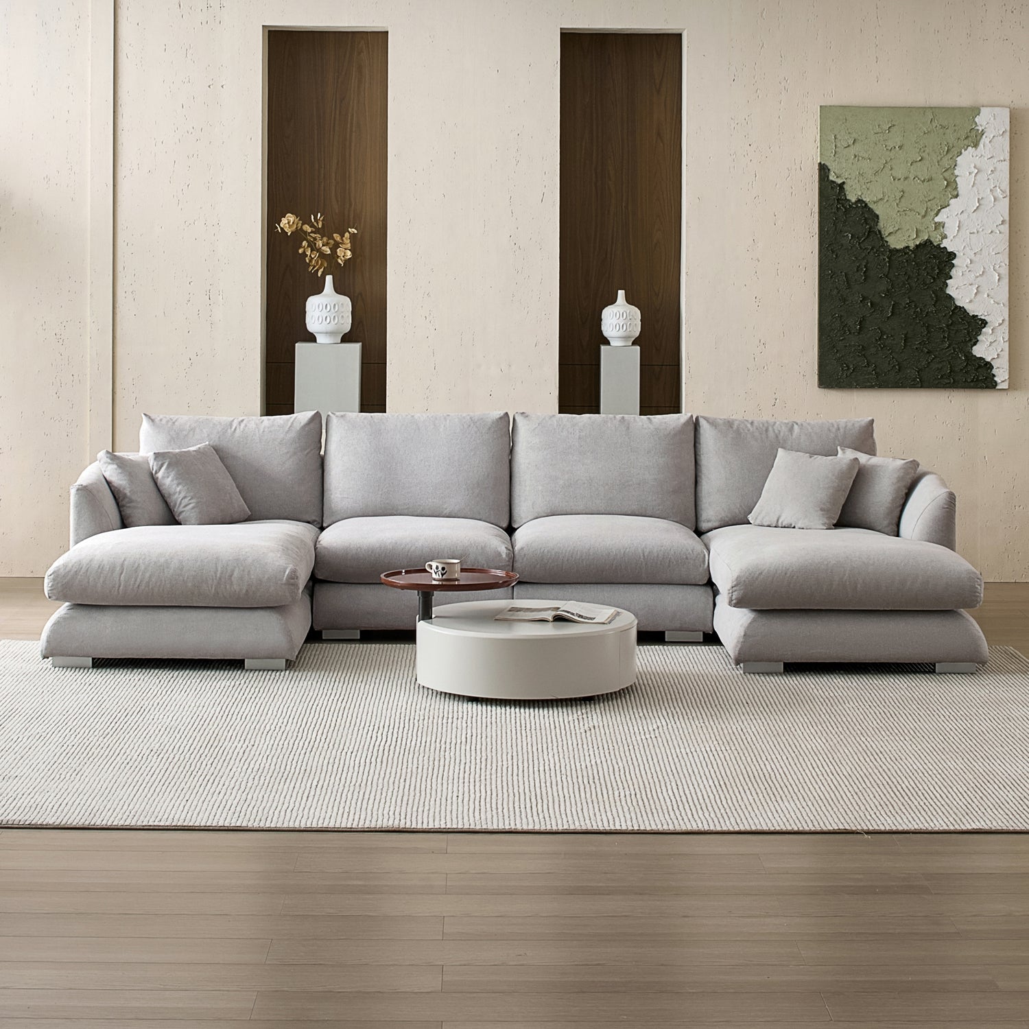 Feathers U-Sectional - Valyou