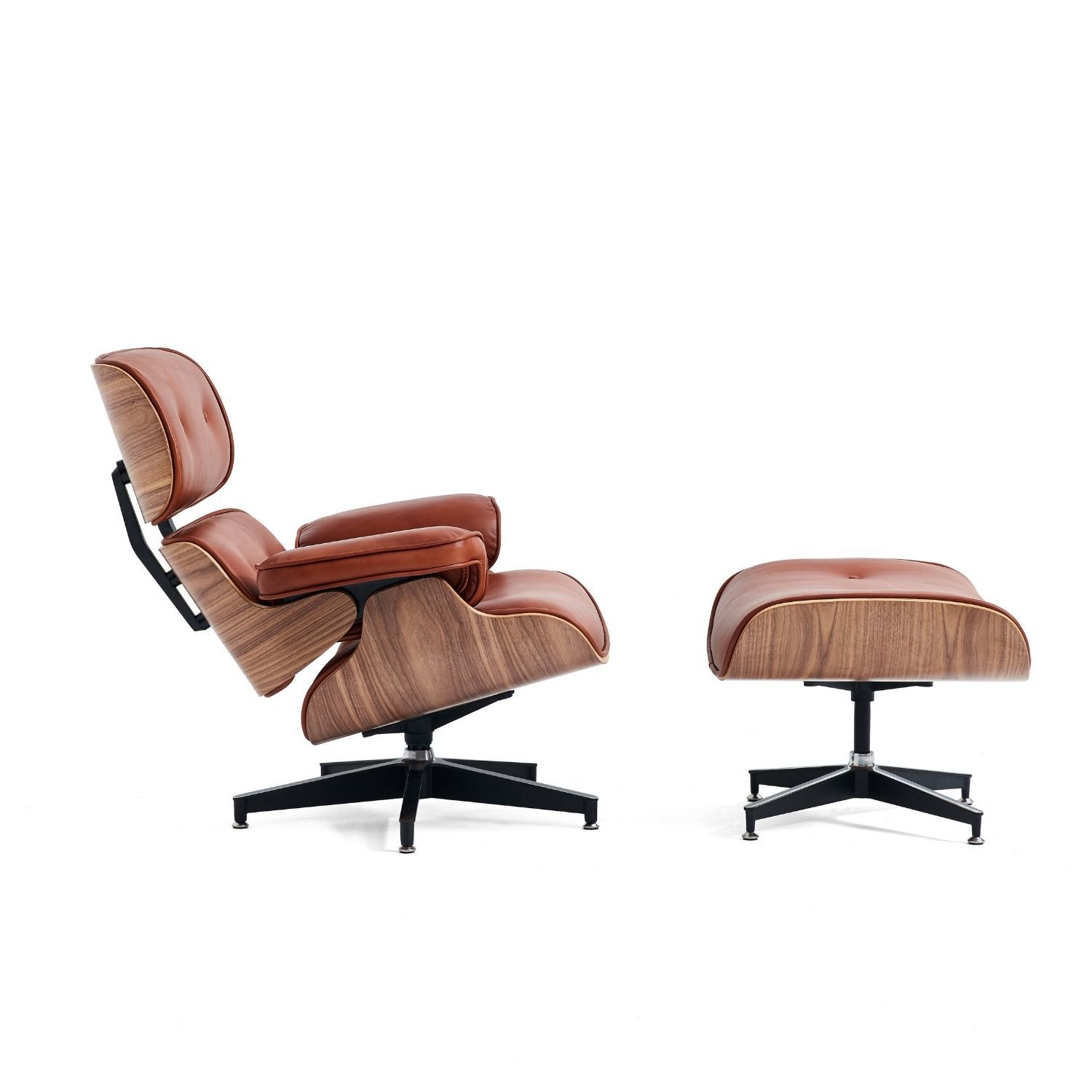 Hadley Chair with Ottoman Chair Foundry
