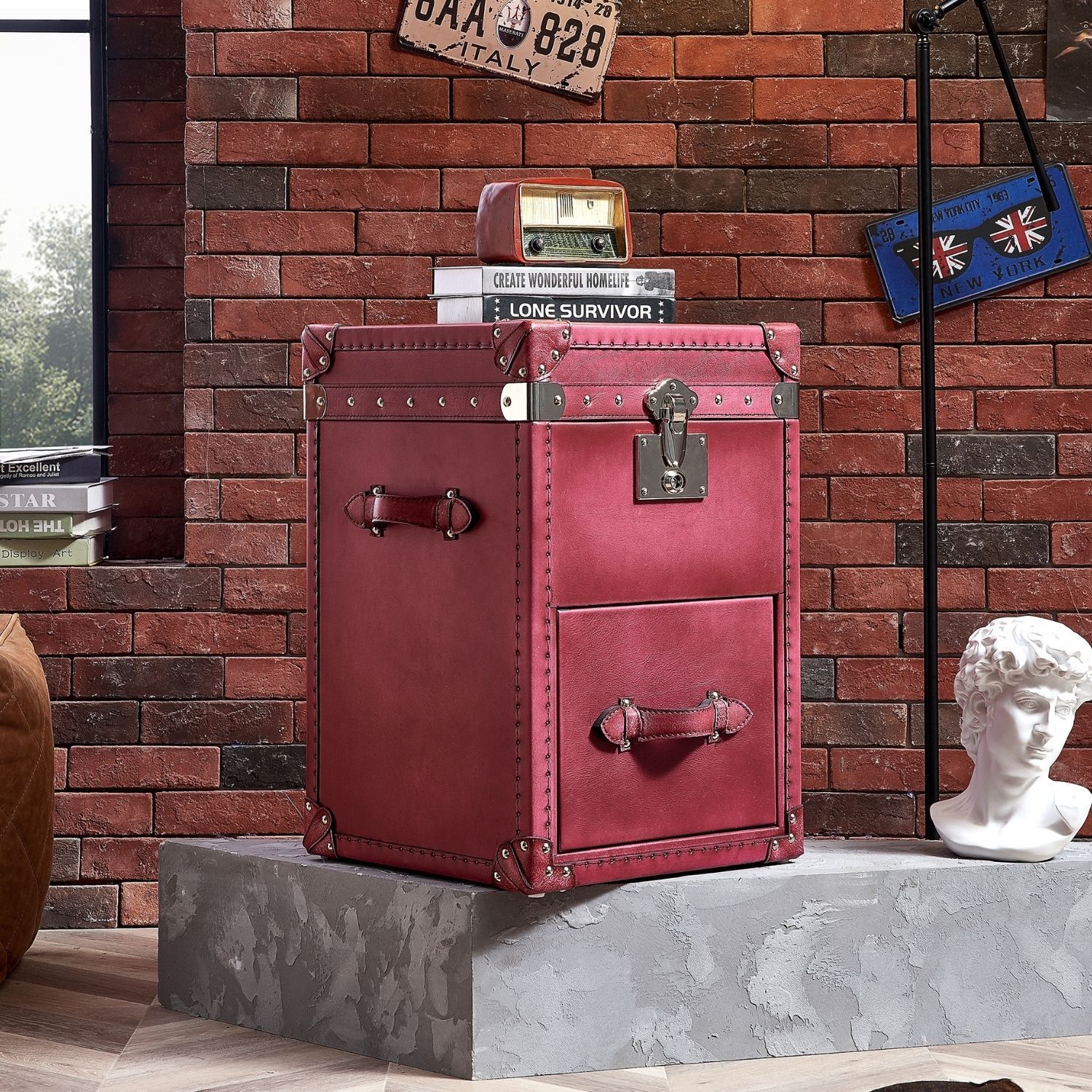 Imbrie Cabinet with Drawer Storage Foundry