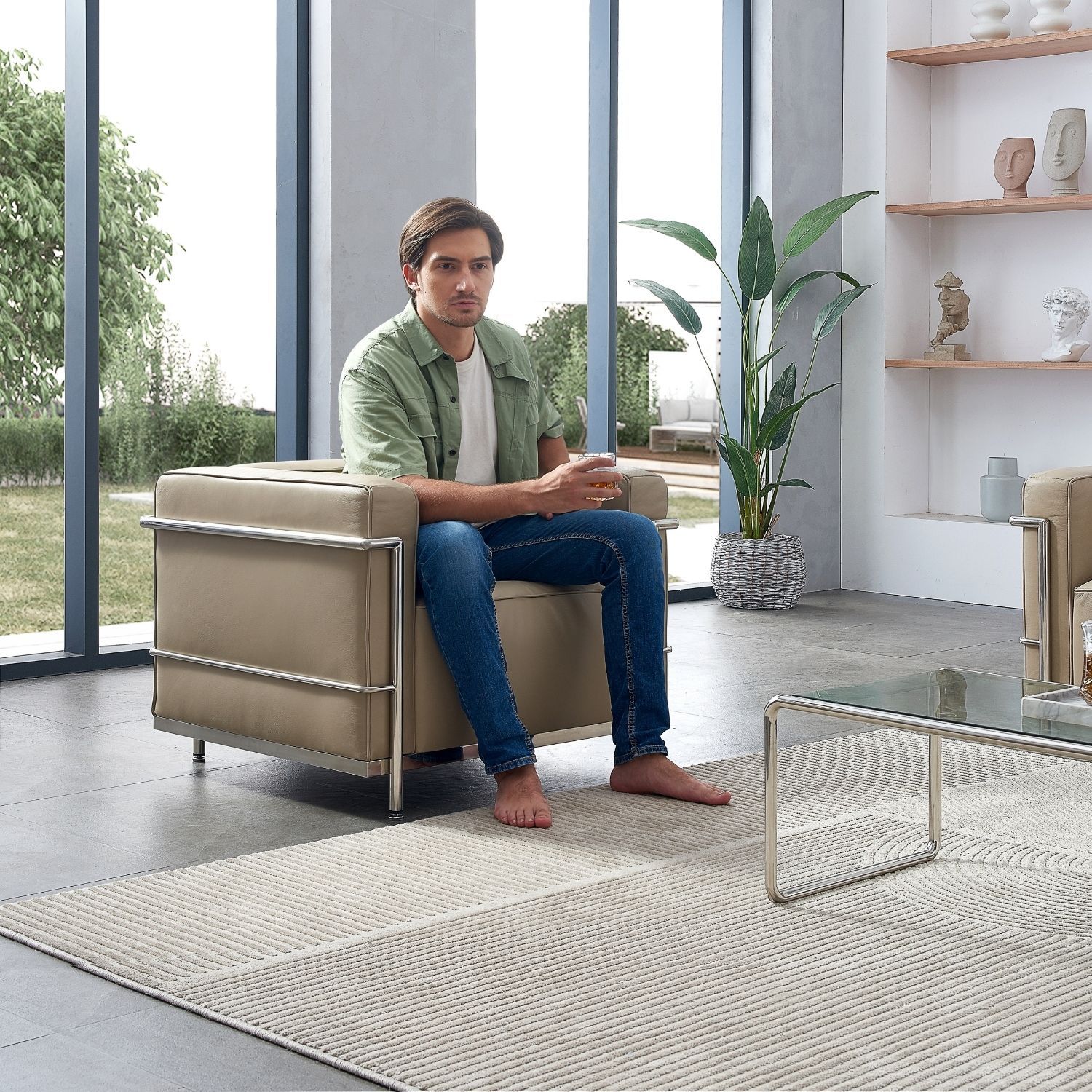 Giorgio Armchair Accent Chair Mario Capasa