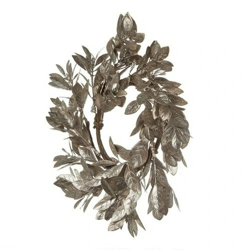 Gold Boxwood Candle Ring Set of 6