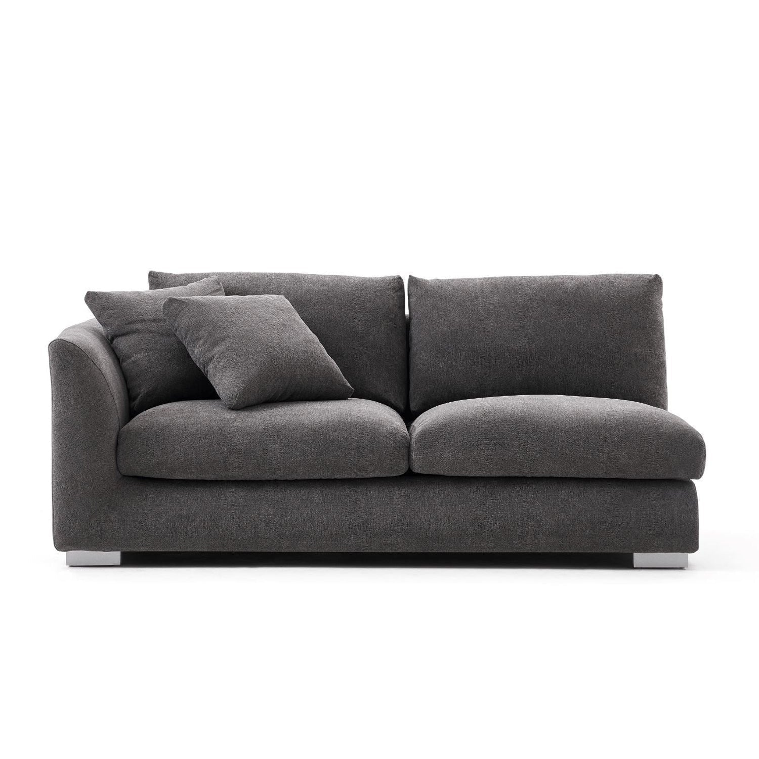 Feathers Side Sofa - 70 Inches