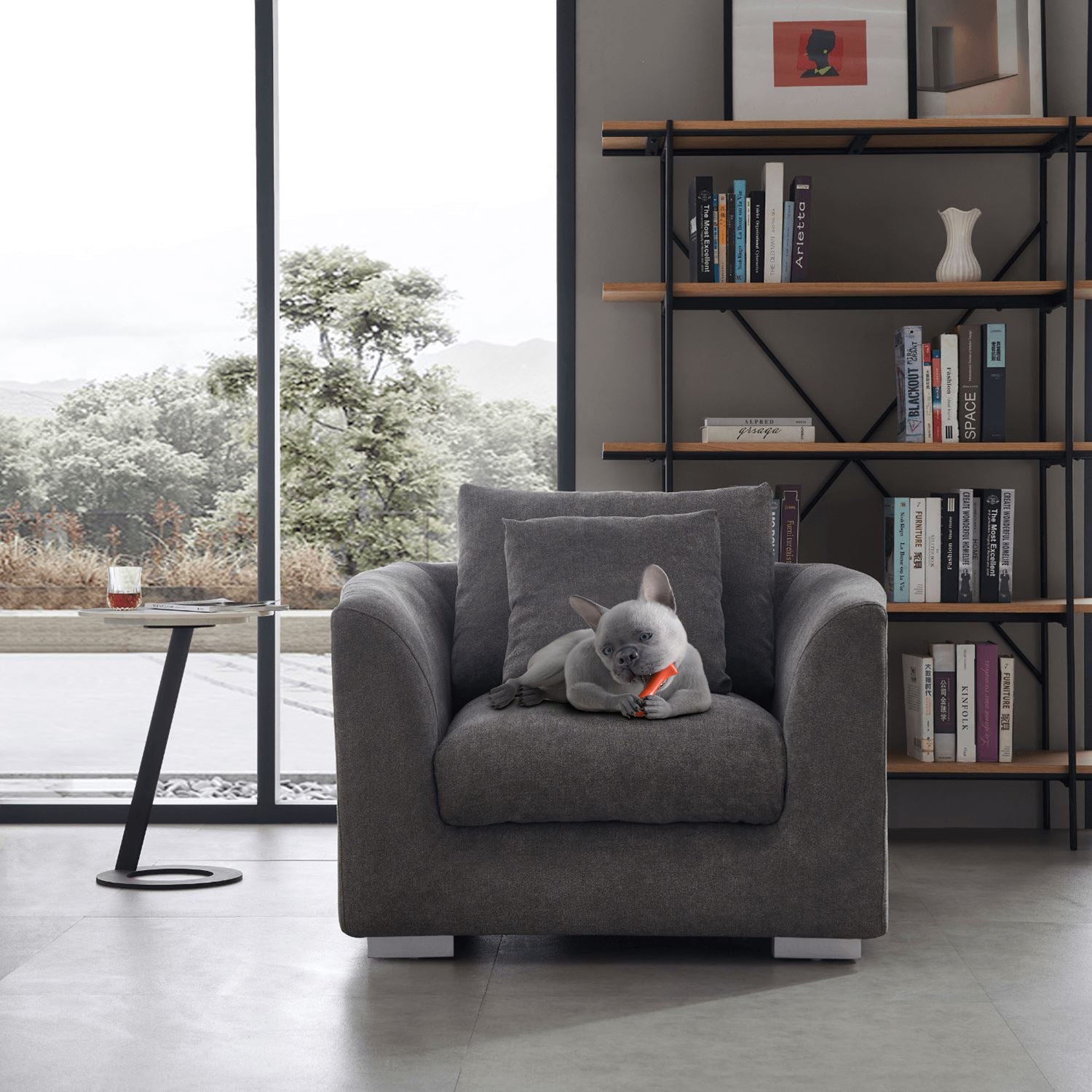 Feathers Armchair, Accent Chair, Mario Capasa | Valyou Furniture