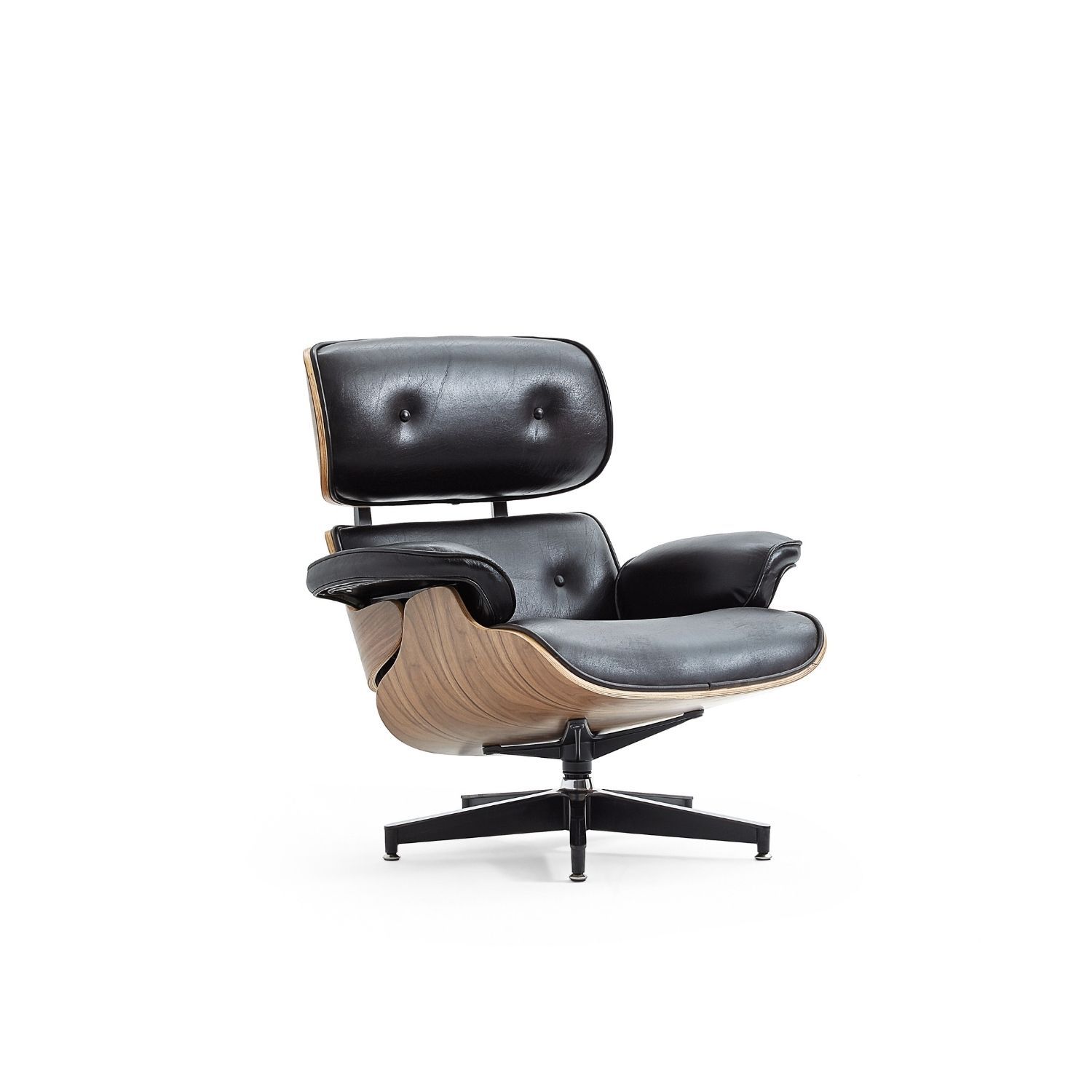 Hadley Chair with Ottoman Accent Chair Foundry