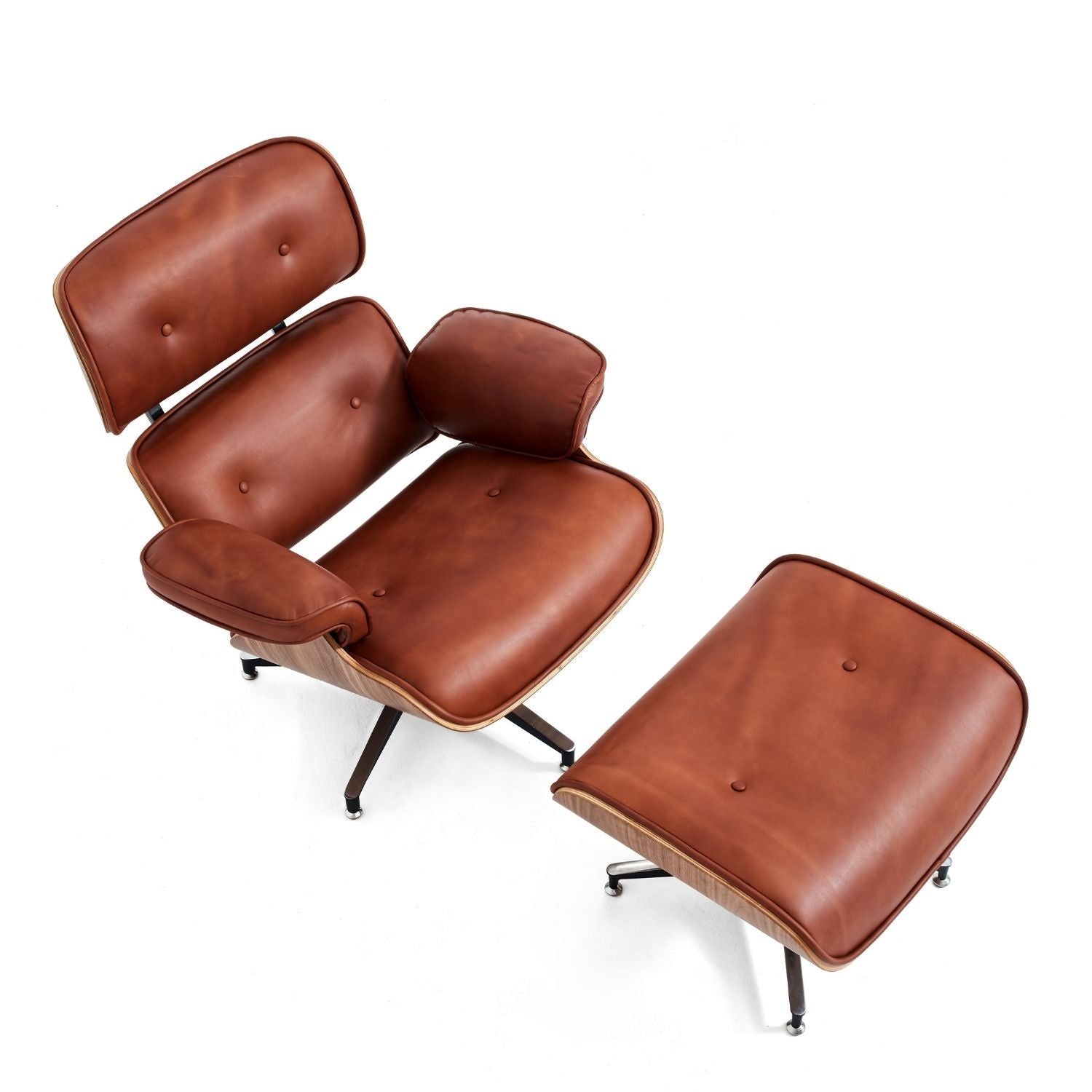 Hadley Chair with Ottoman Chair Foundry