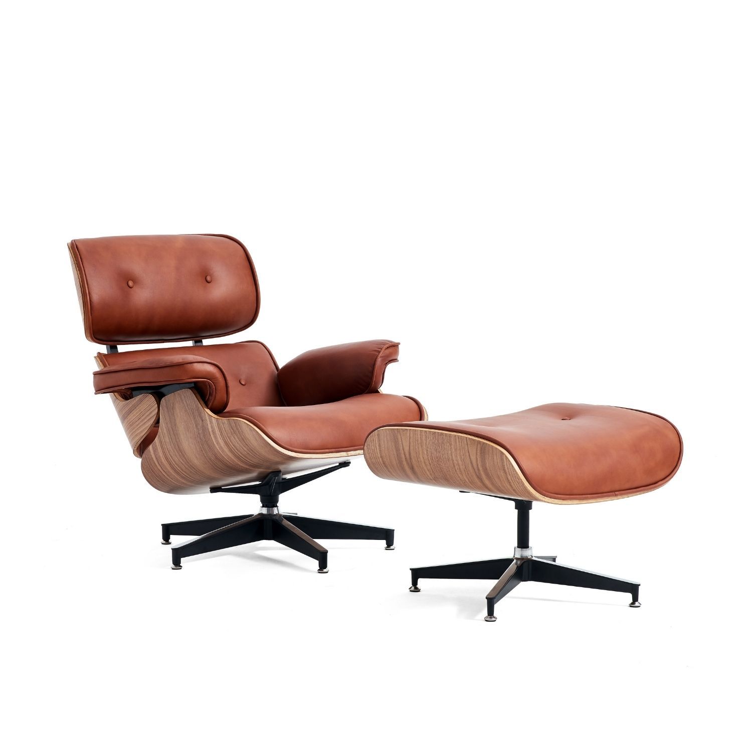 Hadley Chair with Ottoman Chair Foundry