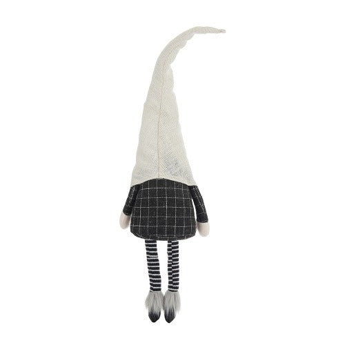 Halloween Decor Fabric Sitting Gnome Ghost Hat
