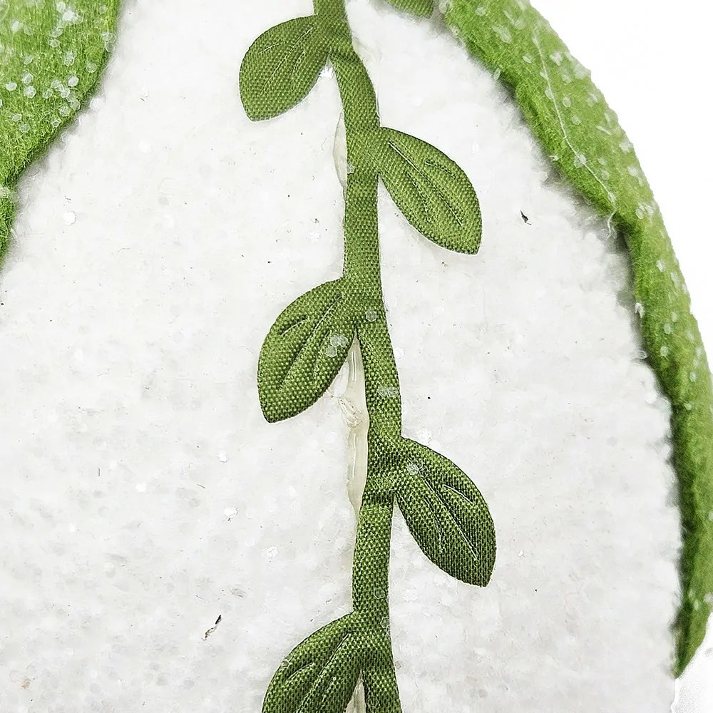 Iced Pinecone Ornaments Set of 6 for a Natural Winter Christmas Tree