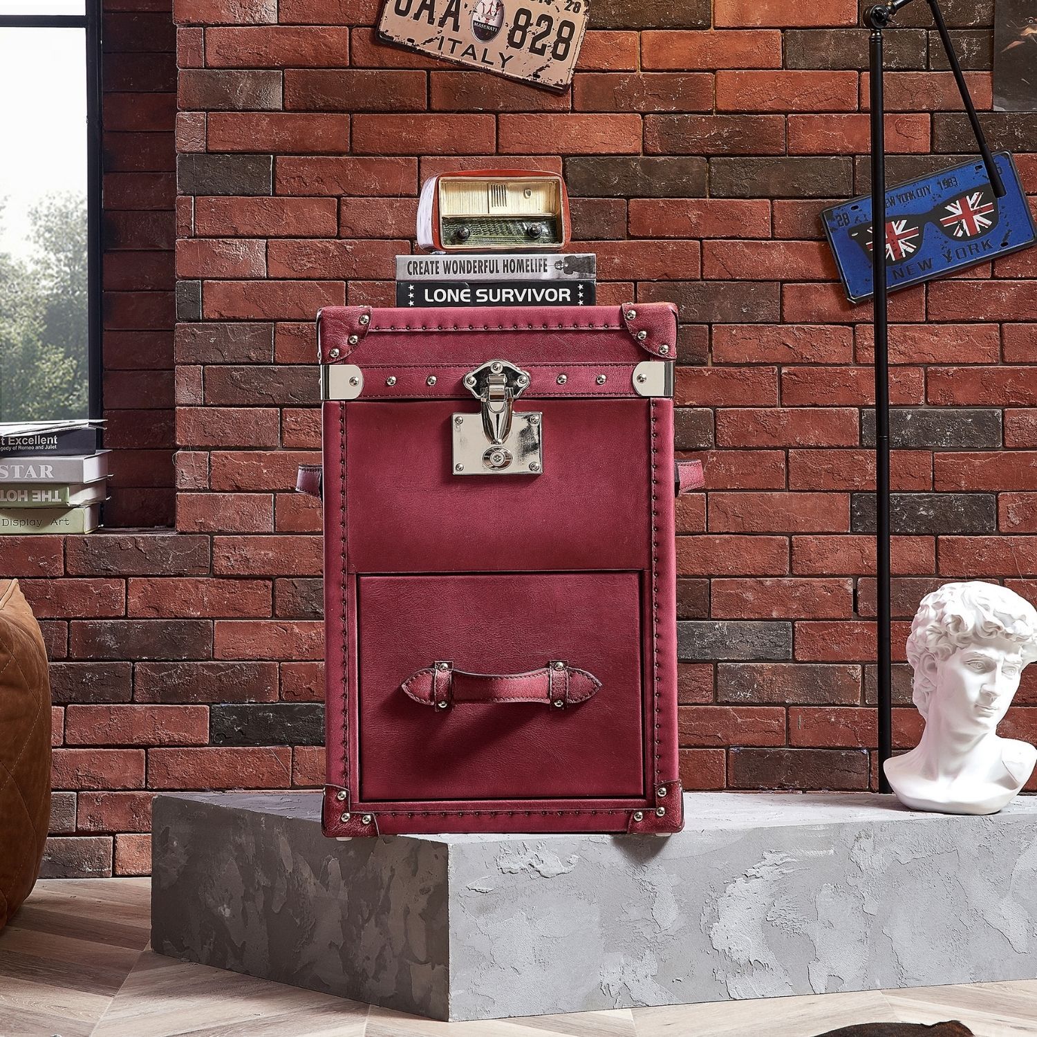 Imbrie Cabinet with Drawer Storage Foundry