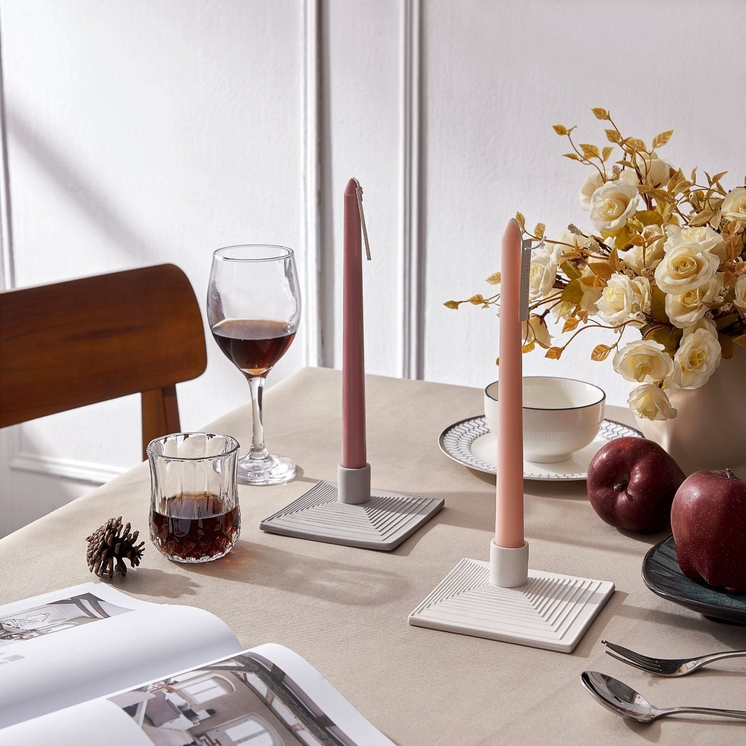 Linx Candle Holder Accessory Valyōu Furniture