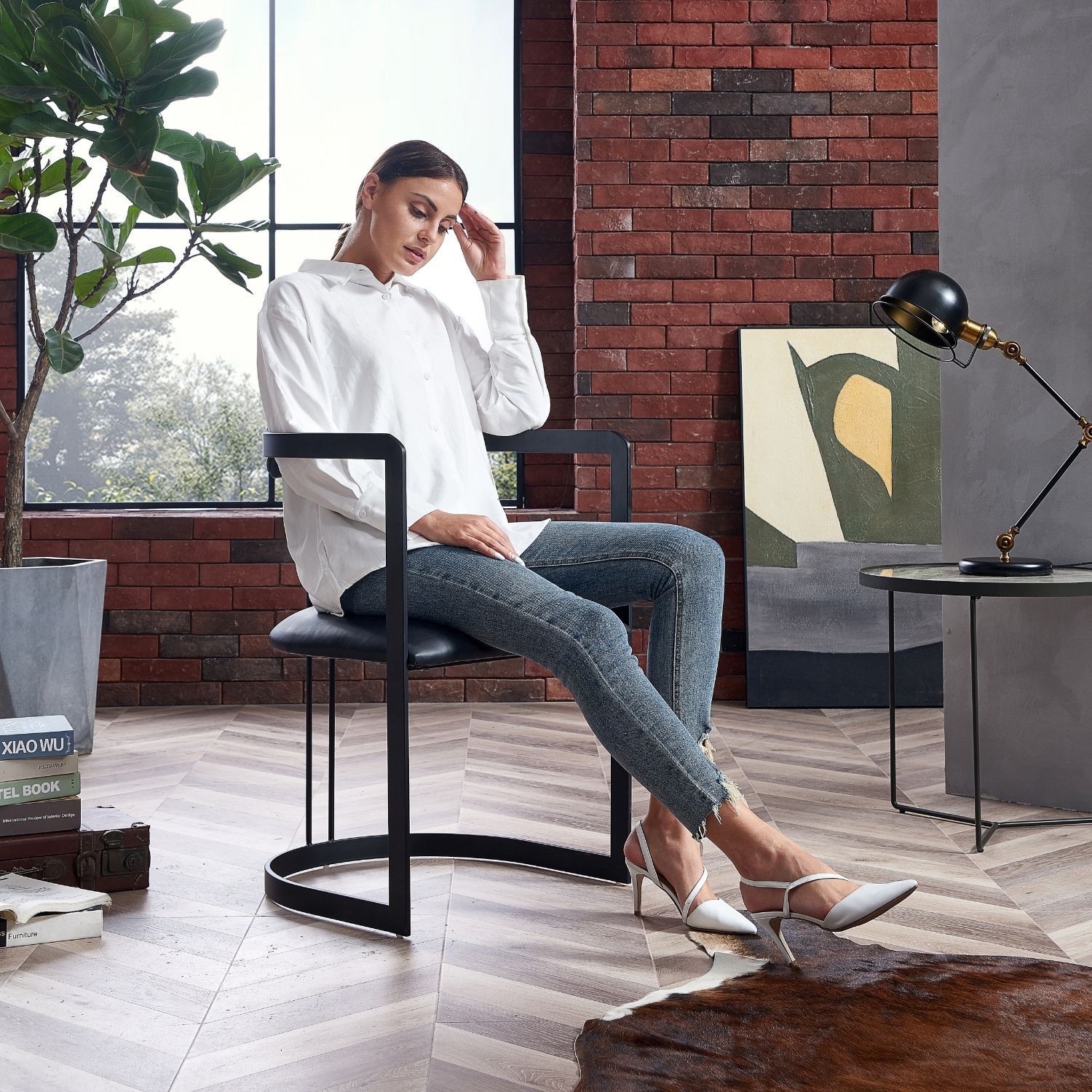 Lunette Chair Accent Chair Foundry