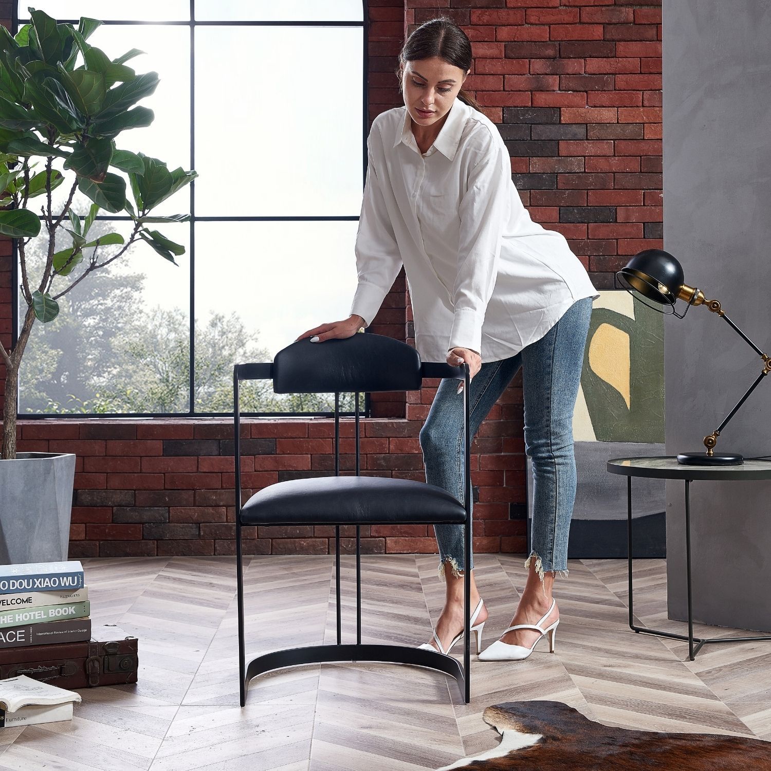 Lunette Chair Accent Chair Foundry