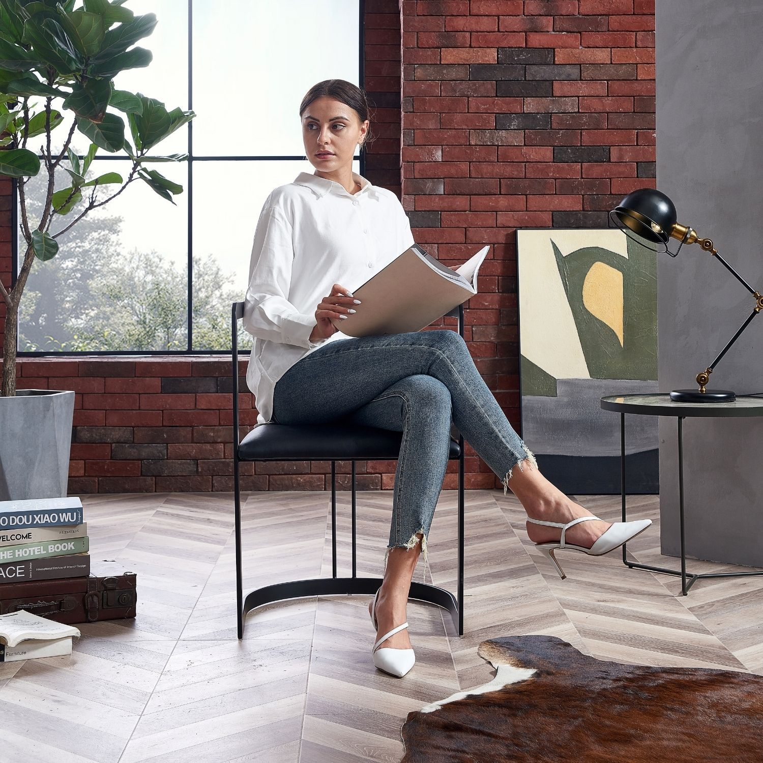 Lunette Chair Accent Chair Foundry