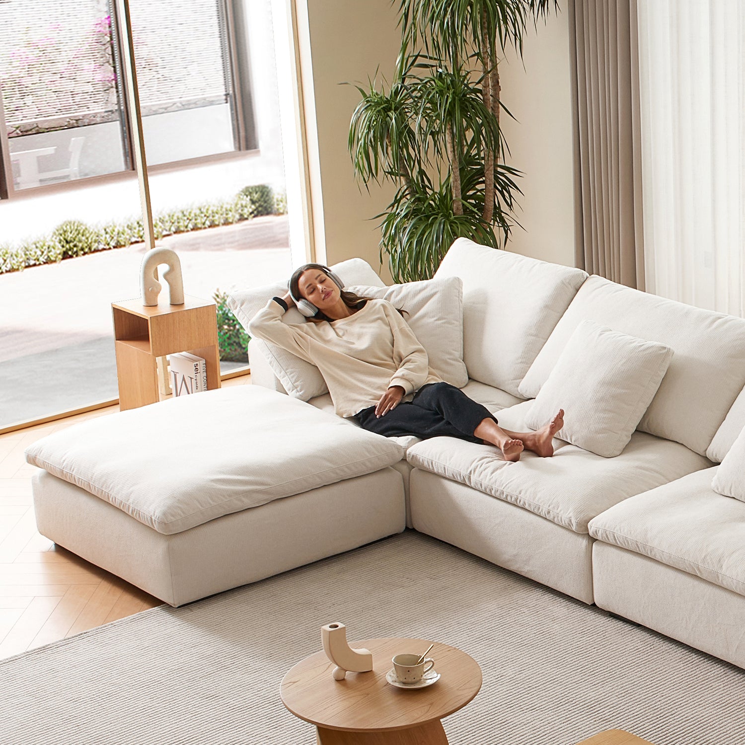 Malibu Cloud U Sectional