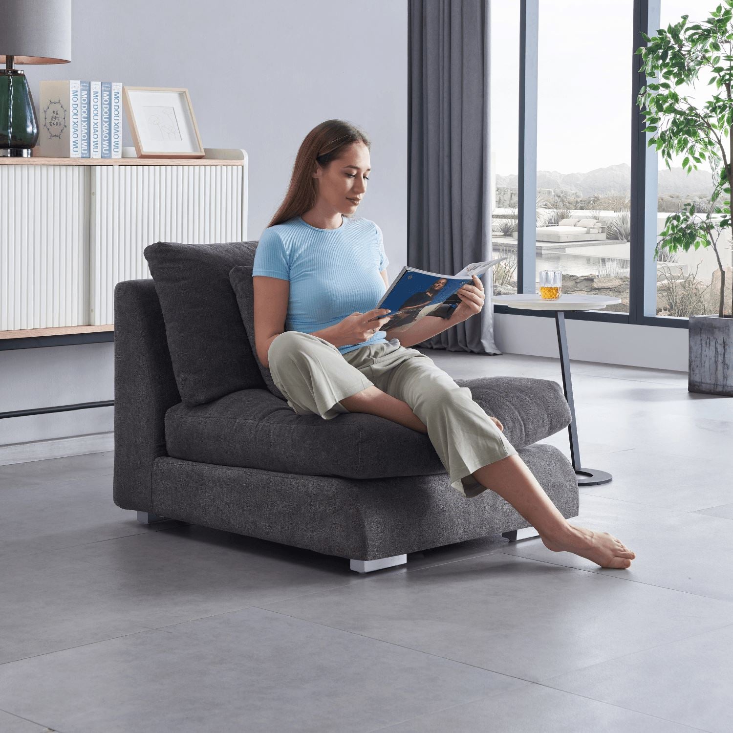 Feathers 1-Seater - Armless - Valyou