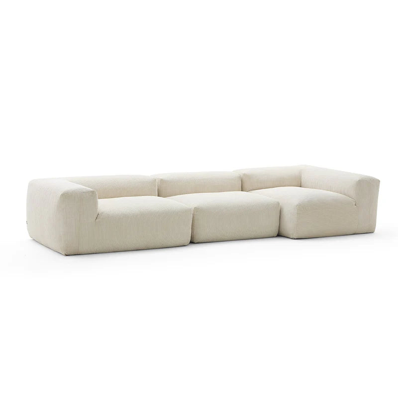 Mellow Closed Sectional 3-Seater