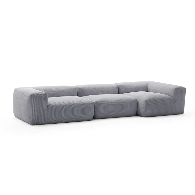 Mellow Closed Sectional 3-Seater
