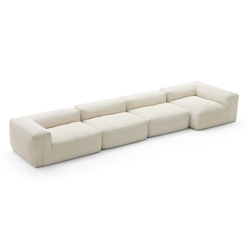 Mellow Closed Sectional with 1 Deep Corner