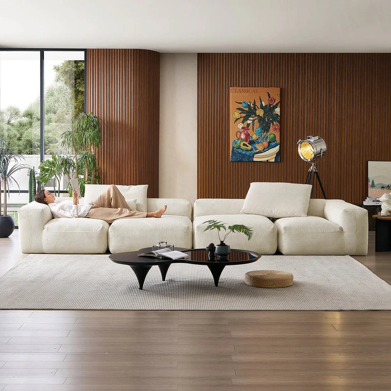 Mellow 4-Seater Sectional Couch