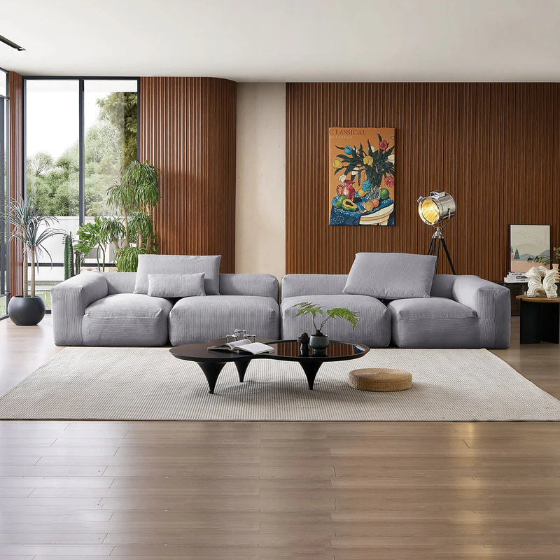 Mellow 4-Seater Sectional Couch
