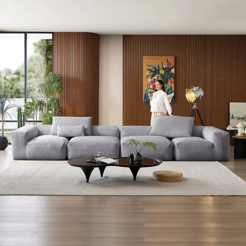 Mellow 4-Seater Sectional Couch