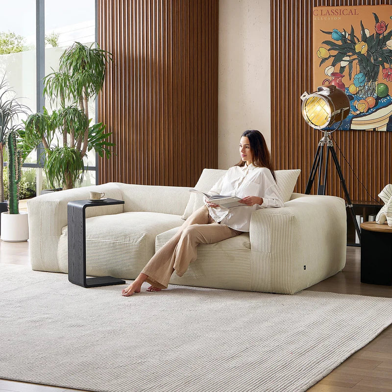 Mellow Armrest Loveseat Sectional Couch