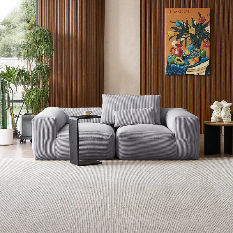 Mellow Armrest Loveseat Sectional Couch