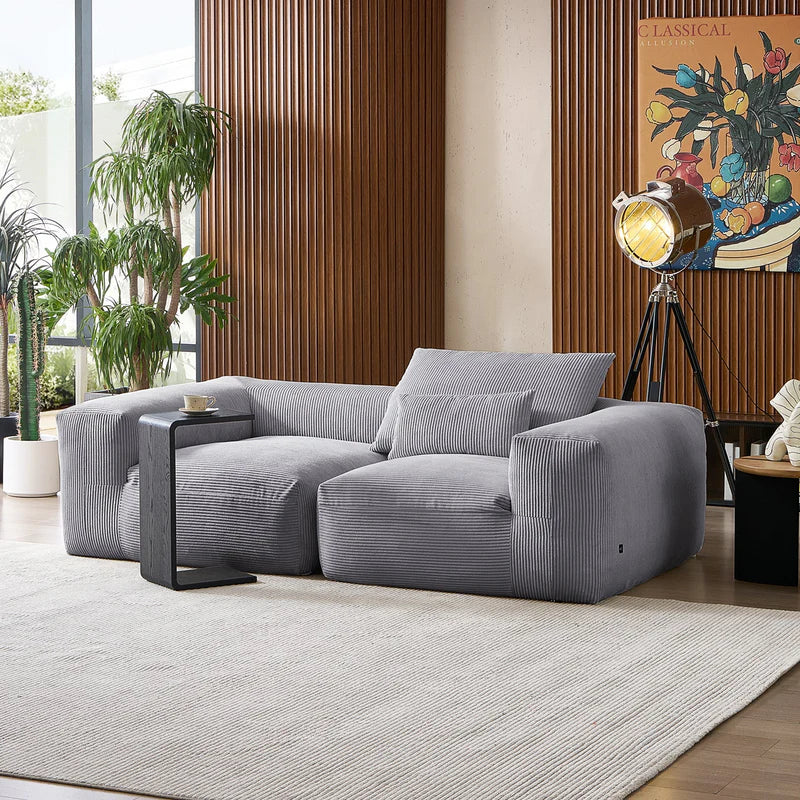 Mellow Armrest Loveseat Sectional Couch