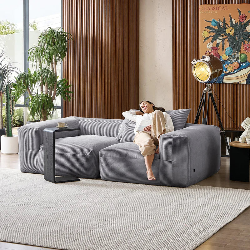 Mellow Armrest Loveseat Sectional Couch